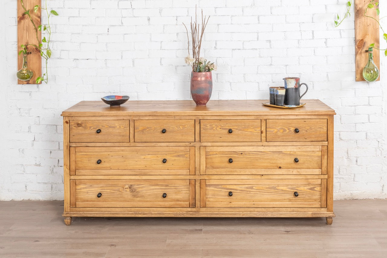 Light Brown Wooden Buffet