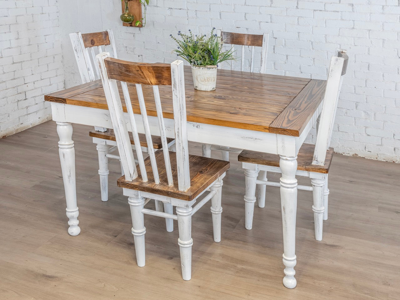 Small Dining Table with 4 Chairs - (DL-120)