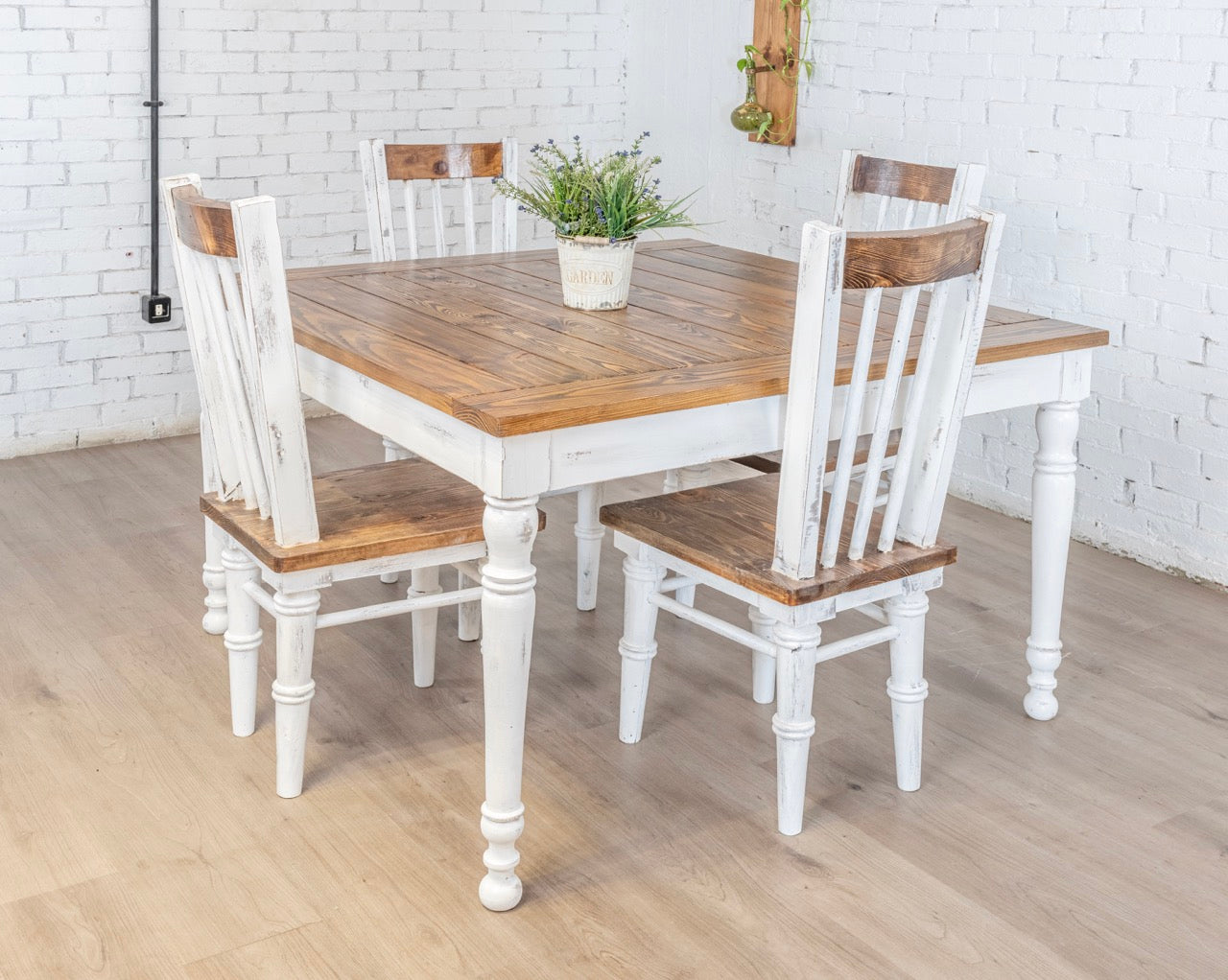 Small Dining Table with 4 Chairs - (DL-120)