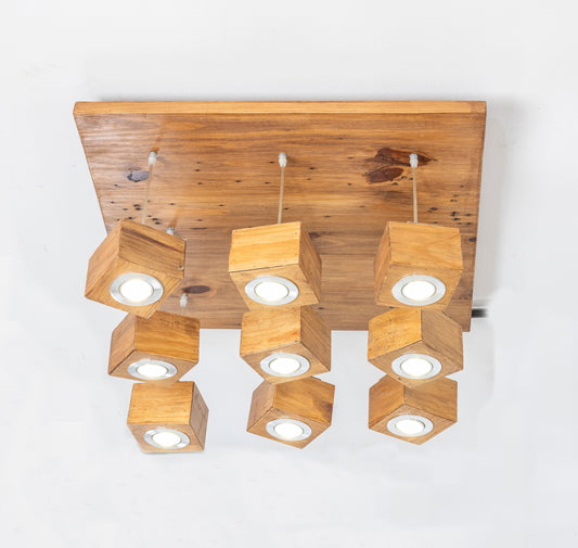 Lighting Unit Wooden Boxes (WB9)